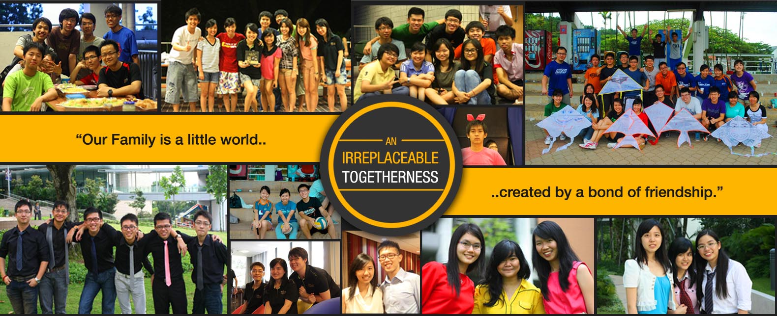 An irreplaceable togetherness: Our Family is a little world created by a bond of friendship